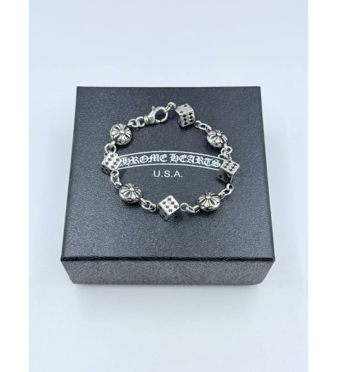 크롬하츠 다이스 주사위 크로스 볼 팔찌