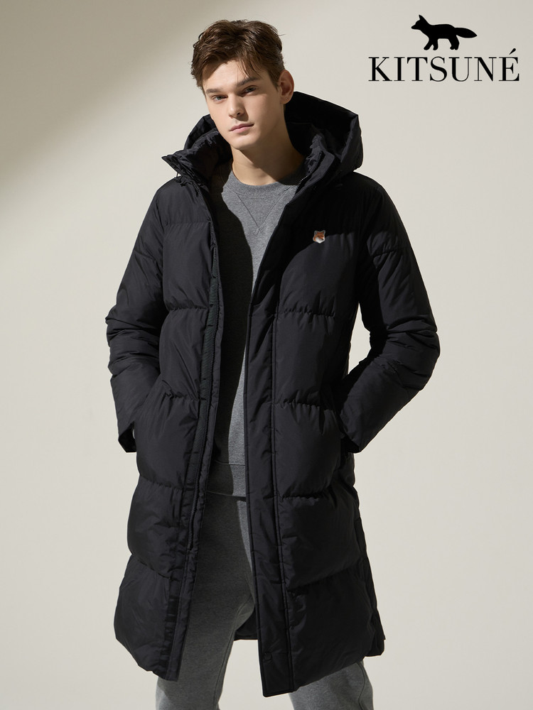 메종키츠네 주황여우 롱패딩 TS-7