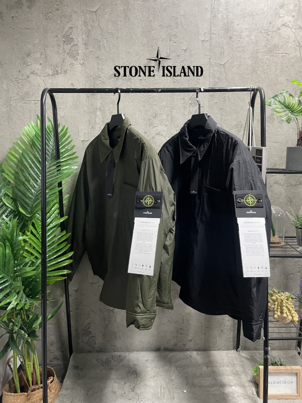 스톤아일랜드 패딩셔츠 (2color)