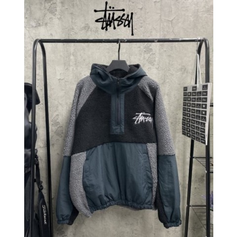 스투시 자수덤블아노락 (2color)