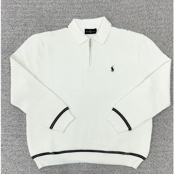 폴로 랄프로렌 투라인 반집업 카라 니트 (3color) -20489-레플리카 사이트 쇼핑몰