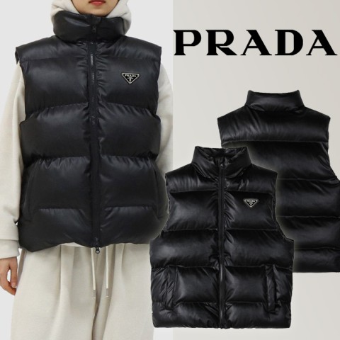 프라다 레더펄조끼 -20492
