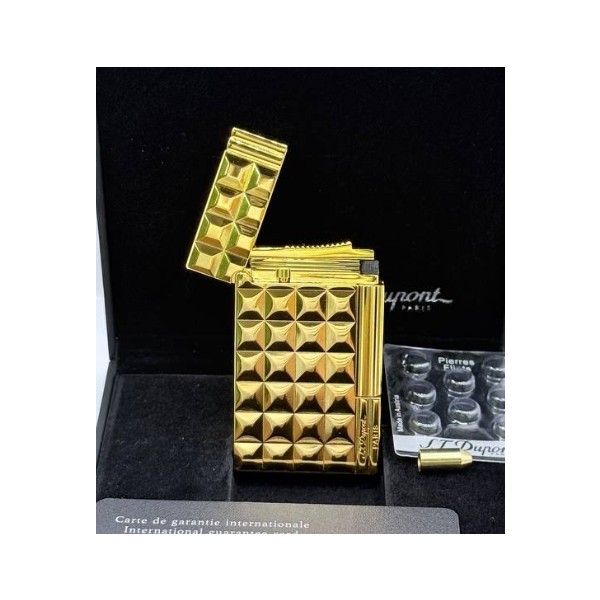 듀퐁 (S.T. Dupont). 라인2 골드 다이아 헤드 (국내당일배송)-레플리카 사이트 쇼핑몰