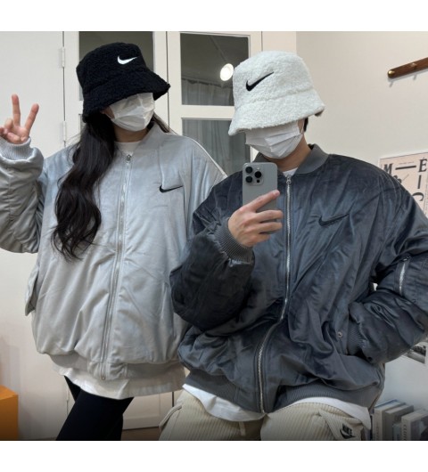 나이키 벨벳 봄버 점퍼 (5color)