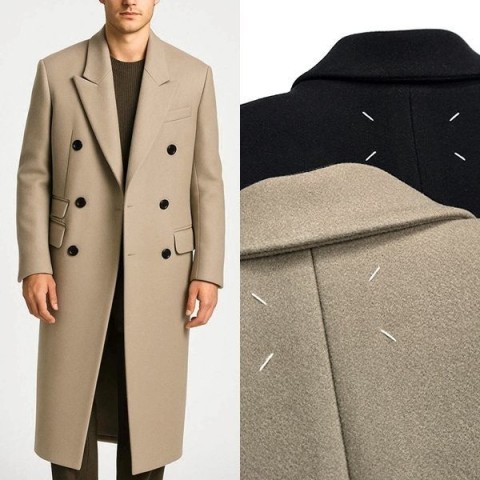 *마르지엘라 더블 롱코트* (2color)