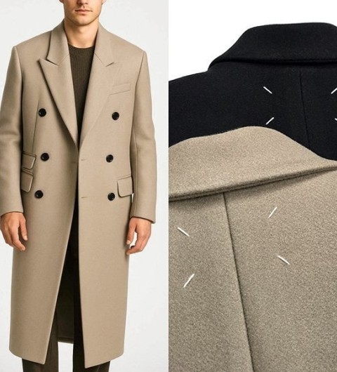 *마르지엘라 더블 롱코트* (2color)