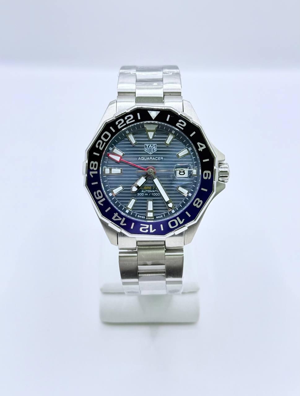 태그호이어 아쿠아레이서 GMT 칼리버 시계 (국내공장 AS가능)