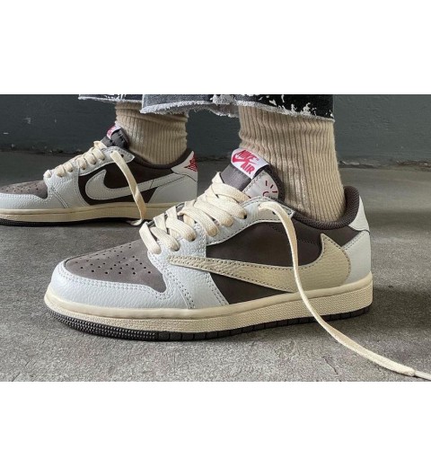*기획특가* 나이키 트래비스스캇 x 조던1로우OG '리버스 모카 (국내당일배송)