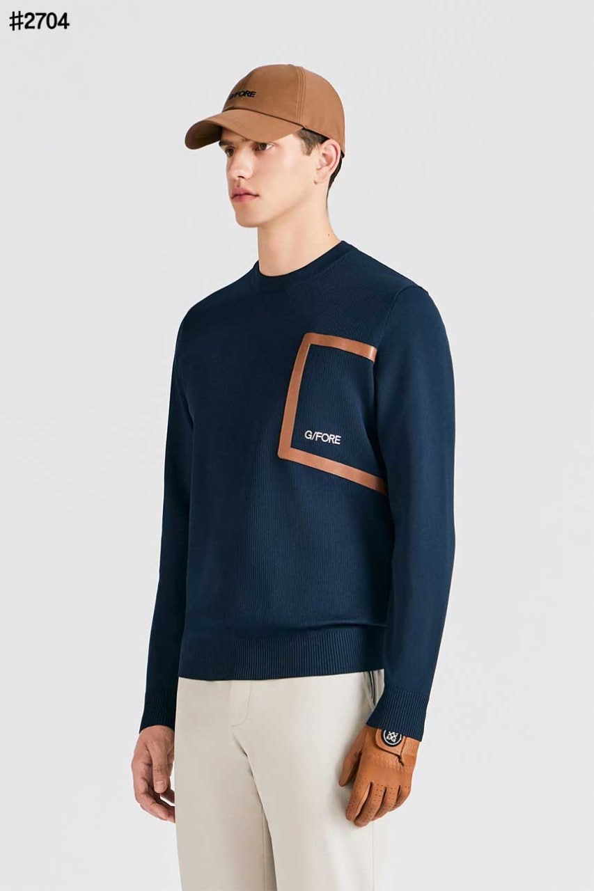 지포어 솔리드 컬러 에센셜 퍼포먼스 니트 풀오버 - 3 Color