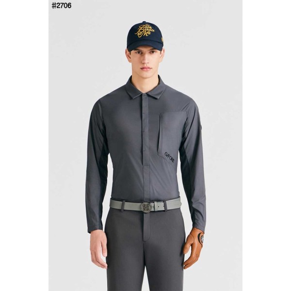 지포어 우븐 저지 하이브리드 셔츠 라이크 폴로 - 2 Color-레플리카 사이트 쇼핑몰