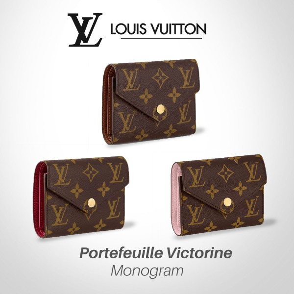 루이비통 빅토린 중지갑 - 6 Color-레플리카 사이트 쇼핑몰