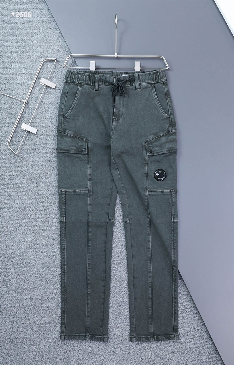 CP컴퍼니 피그먼트워싱 렌즈 카고 팬츠 - 2 Color