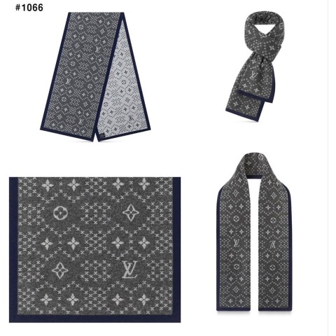 루이비통 플라워 패턴 머플러