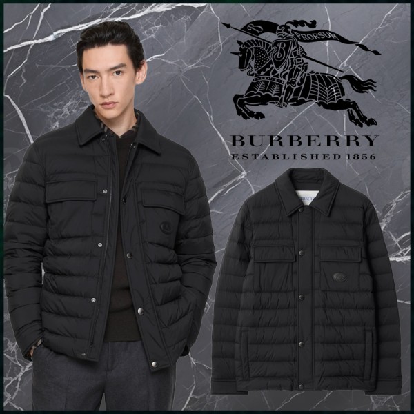 버버리 나일론 오버셔츠 경량패딩 - 2Color-레플리카 사이트 쇼핑몰