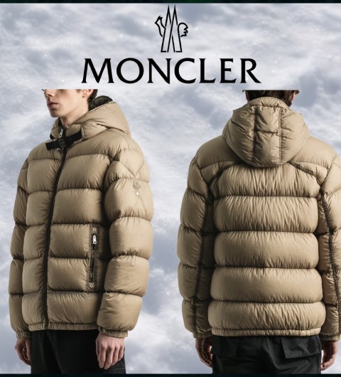 몽클레르 지니어스 7 x 1017 알릭스 9SM 아몬드 다운 자켓 베이지