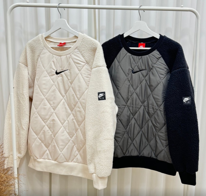 나이키 퀄트보아 테크 맨투맨 (2color)