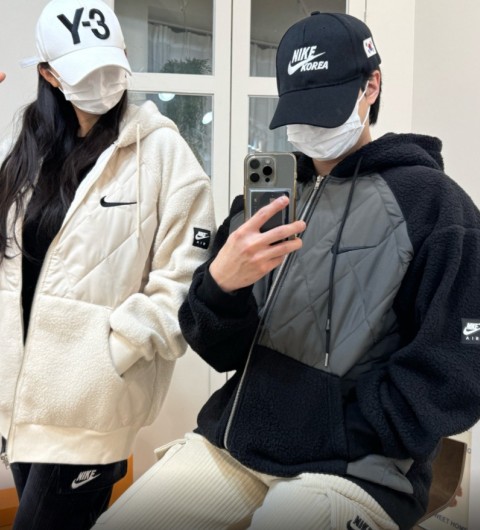 나이키 퀄트보아 테크 후드집업 (2color)