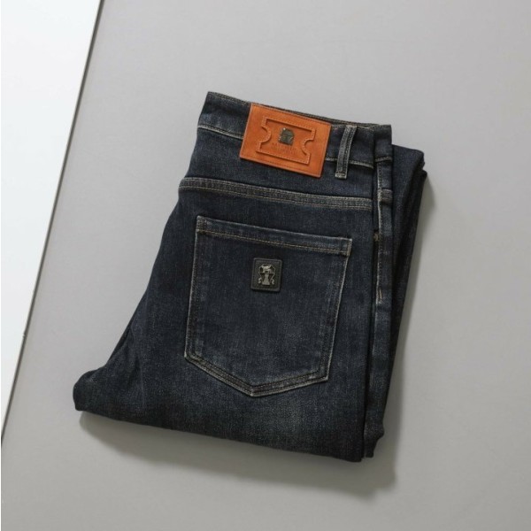 브루넬로 쿠치넬리 오렌지탭 기모 워시 데님 팬츠-레플리카 사이트 쇼핑몰