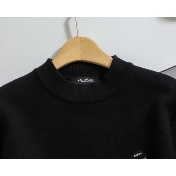 말본 데니 버킷 기모 라운드 스웨터 - 2 Color-레플리카 사이트 쇼핑몰