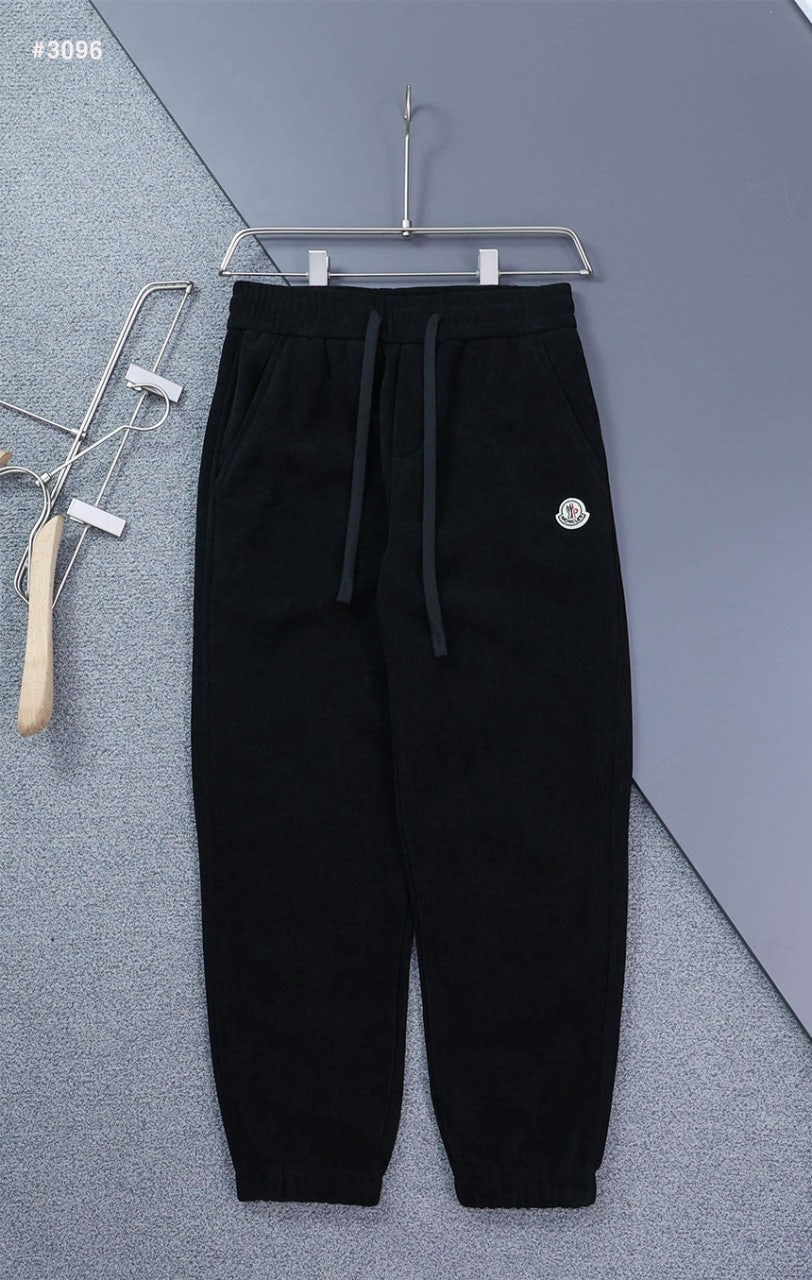 몽클레어 로고패치 코듀로이 기모 조거 팬츠 - 2 Color