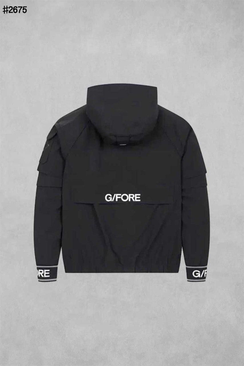 지포어 디테쳐블 윈드브레이커 우븐 아노락 후드 자켓 - 2 Color