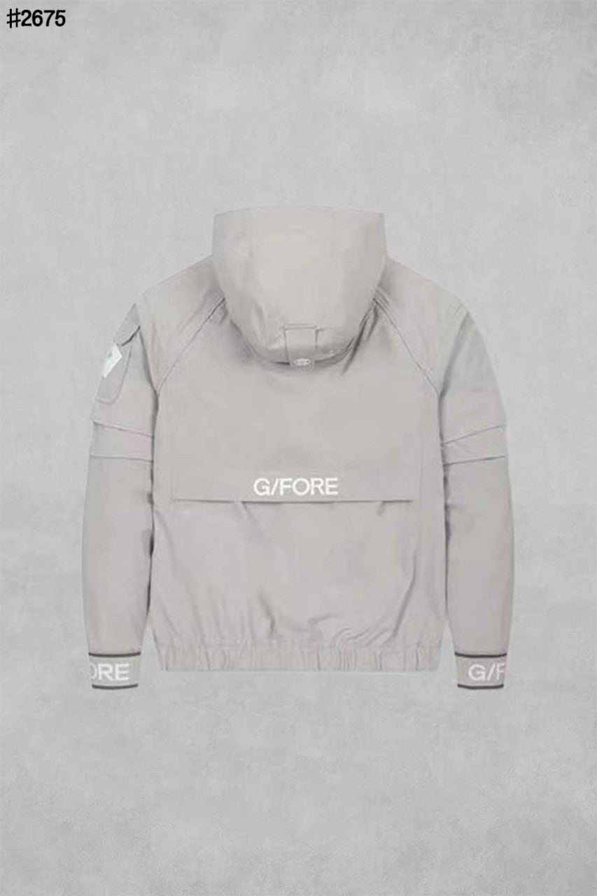 지포어 디테쳐블 윈드브레이커 우븐 아노락 후드 자켓 - 2 Color