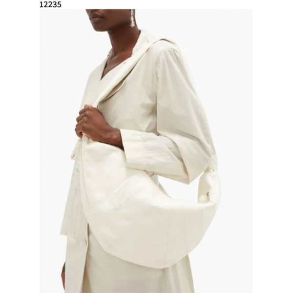 르메르 미디엄 크로와상 백 소프트 나파 레더 - 화이트-레플리카 사이트 쇼핑몰