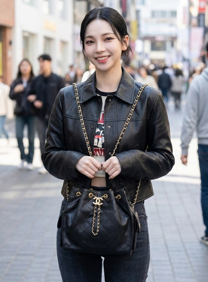 샤넬 25 미디엄 백팩