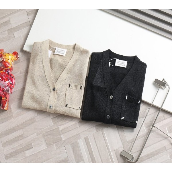 메종 마르지엘라 여성 포켓포인트 비스코스 가디건 - 2 Color-레플리카 사이트 쇼핑몰