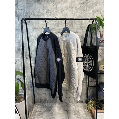 스톤아일랜드 후리스 맨투맨 (2color)