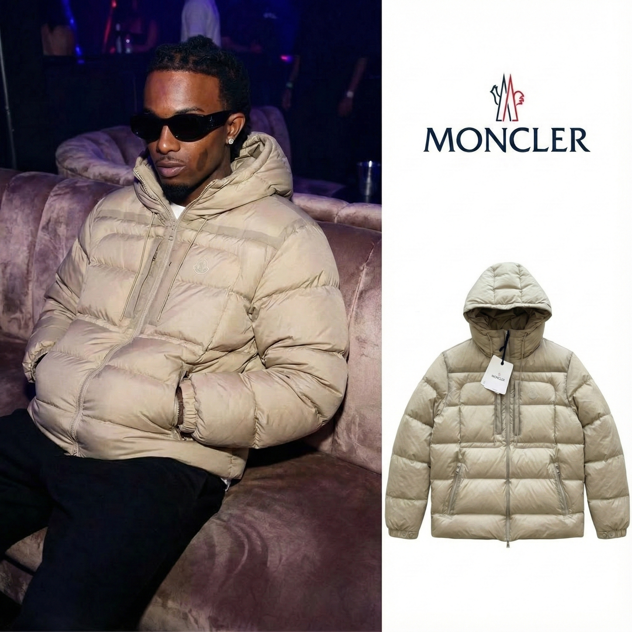 몽클레어 아치비오 크레아티보 오르페 다운 재킷