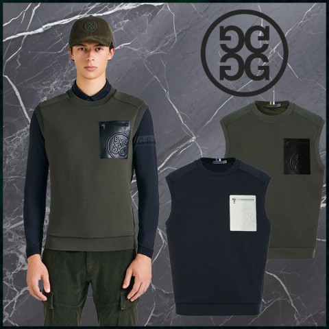 지포어 우븐 하이브리드 풀오버 베스트 - 2 Color