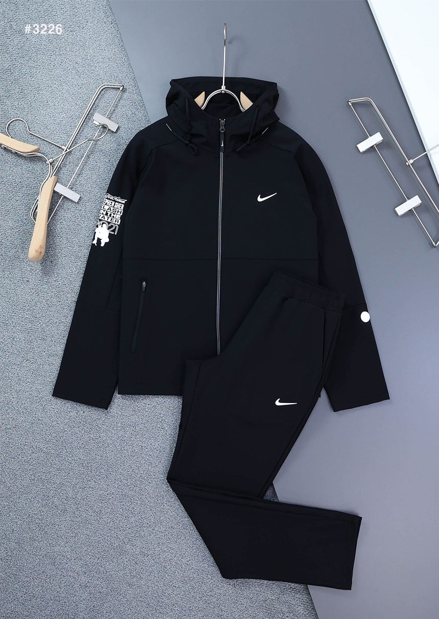 나이키 X 녹타 커스텀 본딩 후드집업 팬츠 트레이닝 세트 - 기모