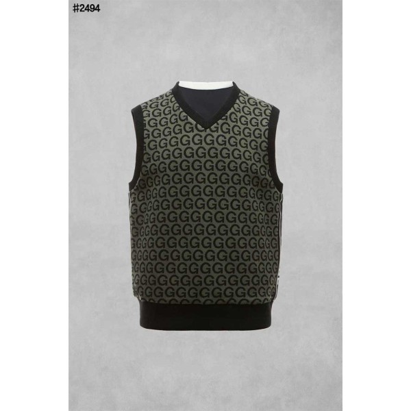 지포어 G's 자카드 패턴 리버시블 니트 베스트-레플리카 사이트 쇼핑몰