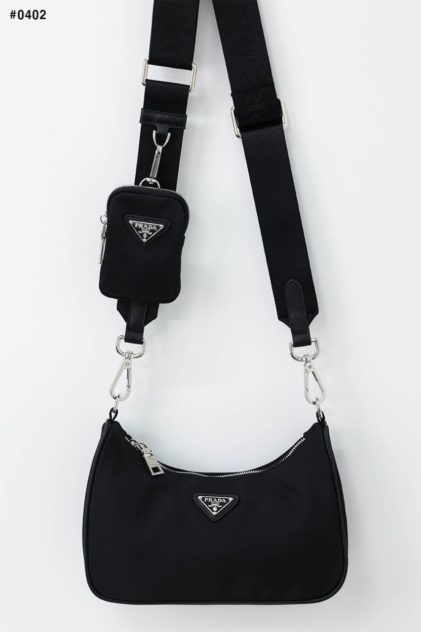 프라다 리에디션 나일론 숄더백