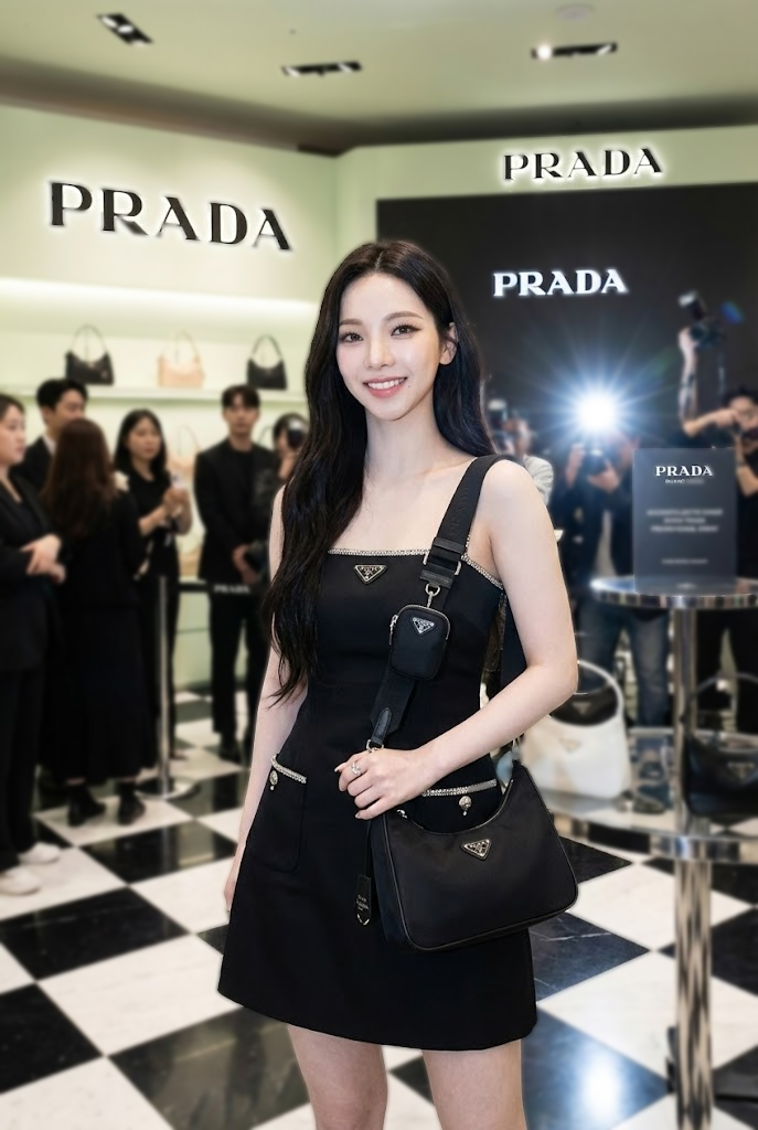 프라다 리에디션 나일론 숄더백