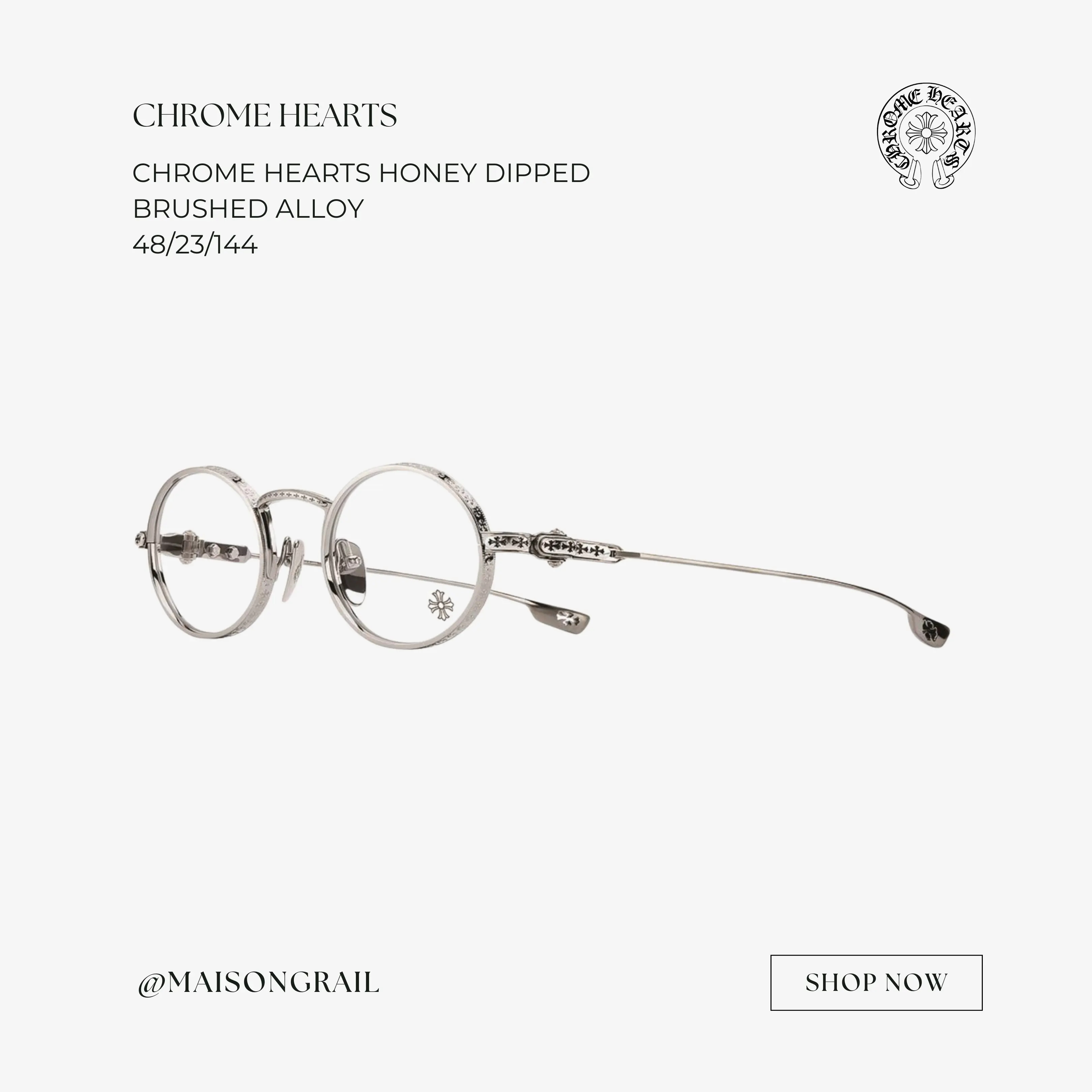 크롬하츠 허니딥 안경테