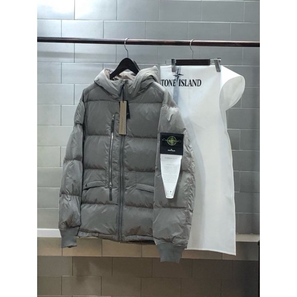 스톤아일랜드 나일론 메탈 에코닐 다운 패딩 자켓-레플리카 사이트 쇼핑몰