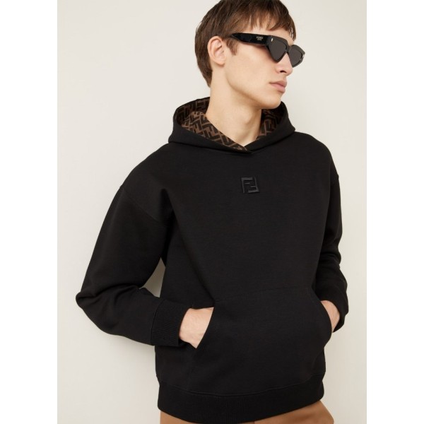 펜디 자카드 FF로고 후드티 - 고급버전-레플리카 사이트 쇼핑몰
