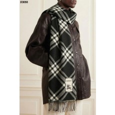 버버리 EKD 노바 체크 울 자카드 태슬 숄 머플러 - 2 Color