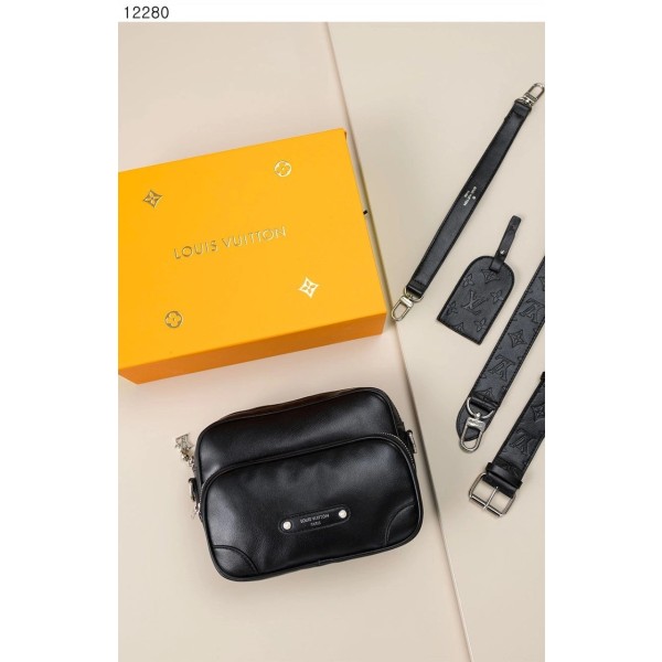 루이비통 닐 블랙 크로스백-레플리카 사이트 쇼핑몰