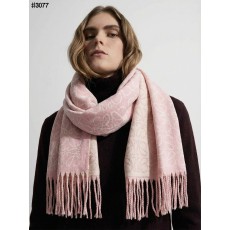 로에베 아나그램 클래식 울 자카드 태슬 숄 머플러 - 2 Color