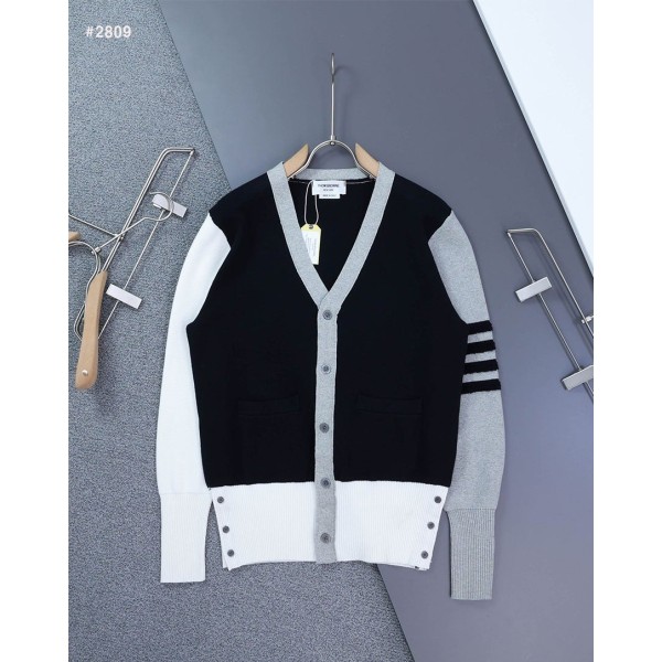 톰브라운 셔틀랜드 4바 브이넥 가디건-레플리카 사이트 쇼핑몰