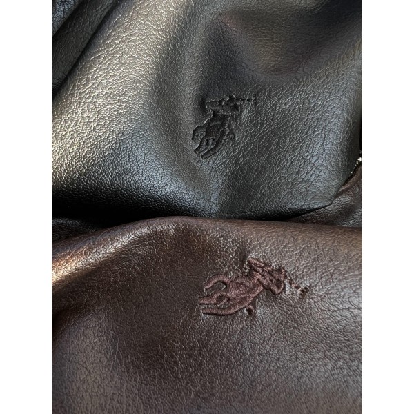 폴로 자수로고 레더 자켓 - 2 Color-레플리카 사이트 쇼핑몰