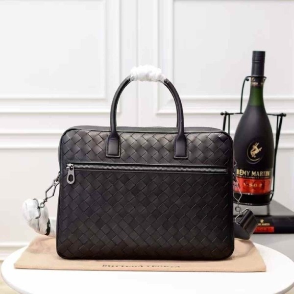 보테가 베네타 앞지퍼 레더 서류가방-레플리카 사이트 쇼핑몰