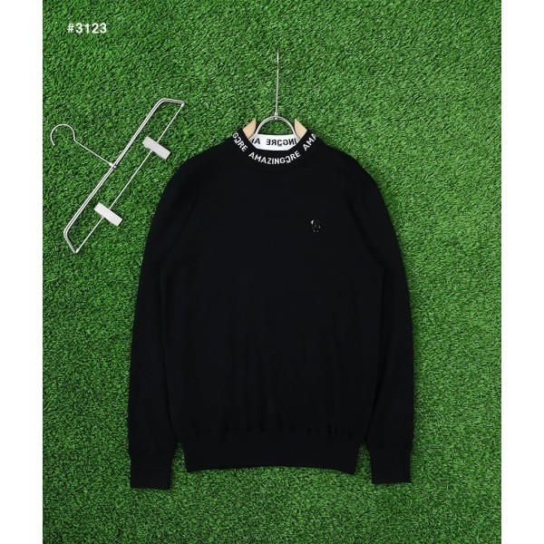 어메이징크리 넥 레터링 아코디오 라운드 스웨터 니트-레플리카 사이트 쇼핑몰