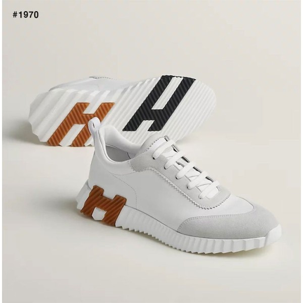 에르메스 바운싱 벨루어 레더 블랑 스니커즈-레플리카 사이트 쇼핑몰