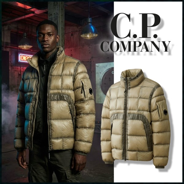 씨피컴퍼니 디디쉘 렌즈패치 후드 패딩 자켓-레플리카 사이트 쇼핑몰