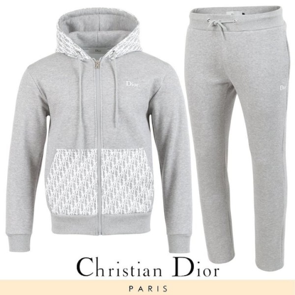 디올 오블리크 배색 후드 집업 셋업-레플리카 사이트 쇼핑몰