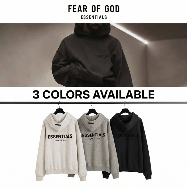 24버전 피어오브갓 에센셜 후로피 후드티 (3color) -정품급--레플리카 사이트 쇼핑몰